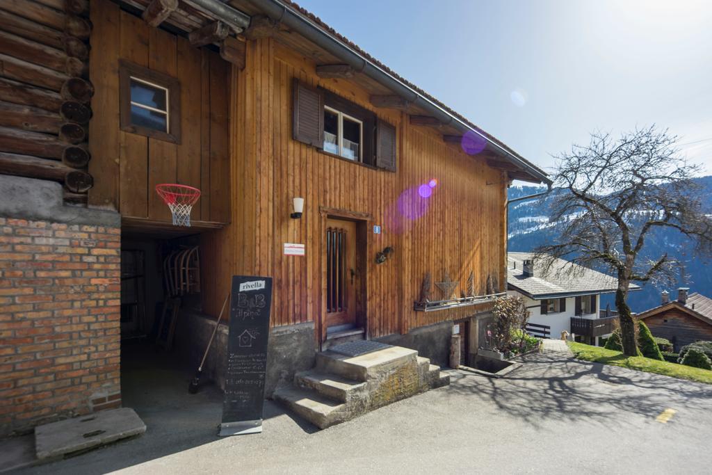 Gaestehaus Alpina In فاناس المظهر الخارجي الصورة